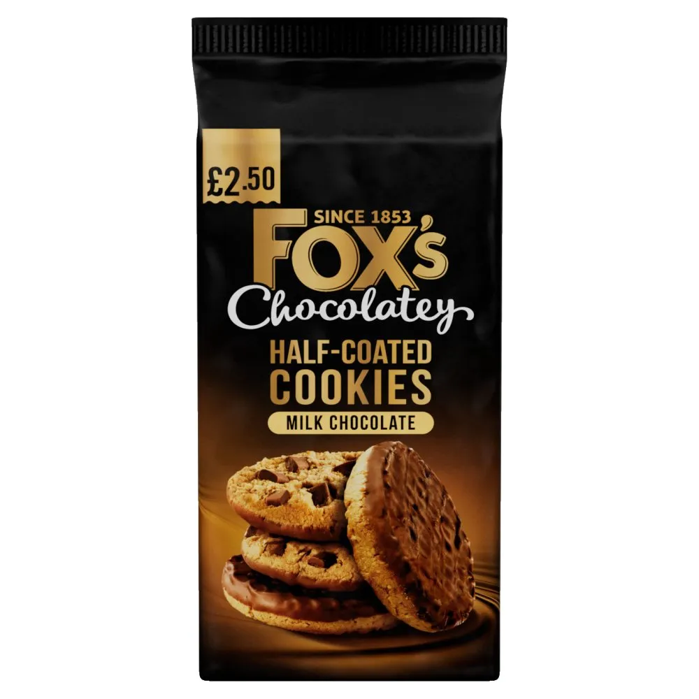 Foxs Cookies Milk Chocolate 175G