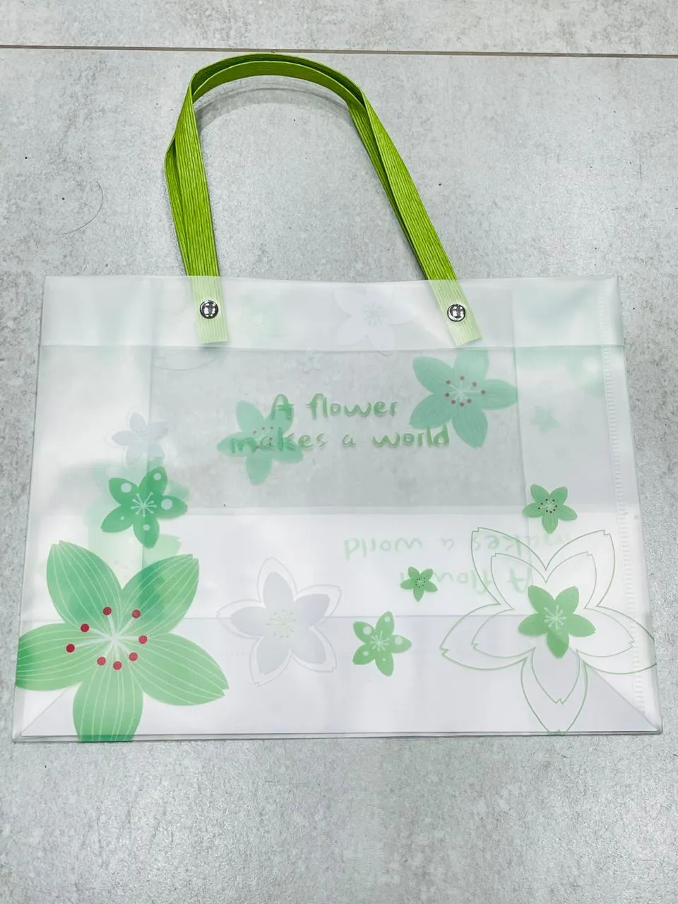 Gift Bag Plastic With Handle Beautifull
