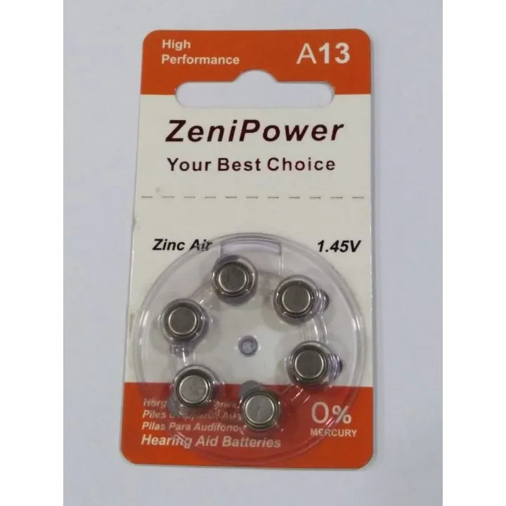 Zenipower Ear Machine Cells A13