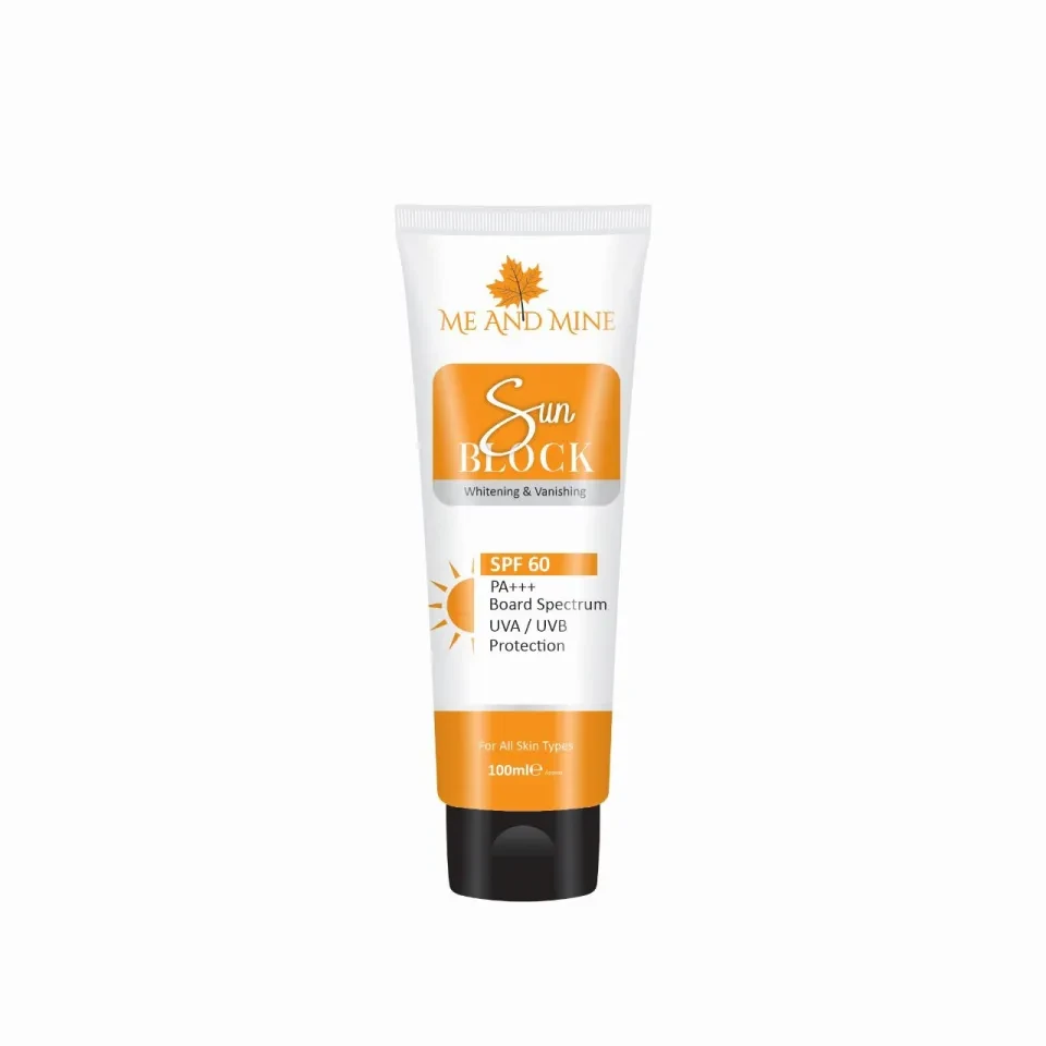 Me And Mine Sunblock Spf 60 100ML