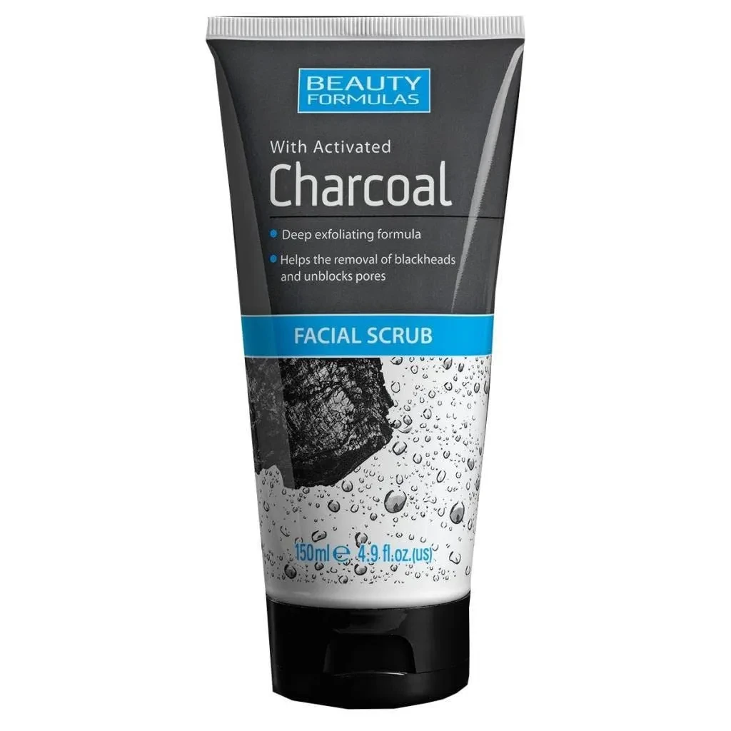 Beauty Formulas Face-Scrub Charcoal Detox 150ML