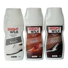 Bright Walk Liquid Shoe Polish Neutral 75ML