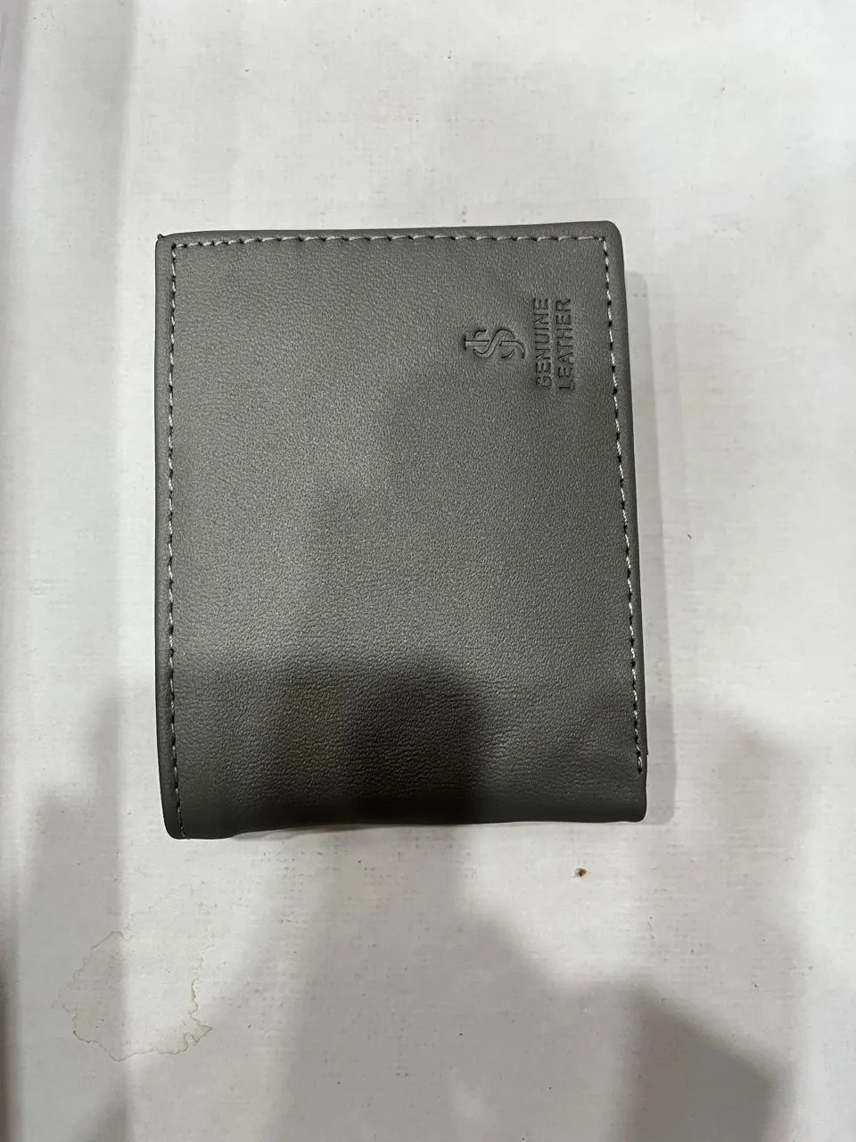 Gents Wallet Purse Leather Double