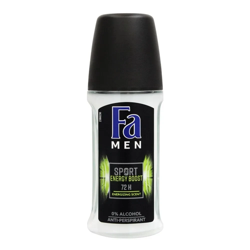 Fa Deodorant Roll On Men Sport Energy Bost Cream 50ML