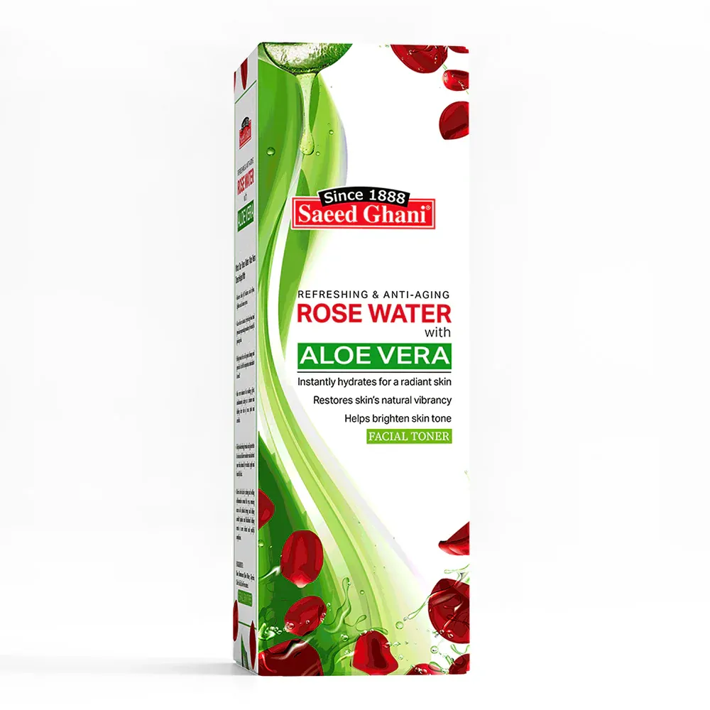 Saeed Ghani Rose Water Spray Aloe Vera 120Ml