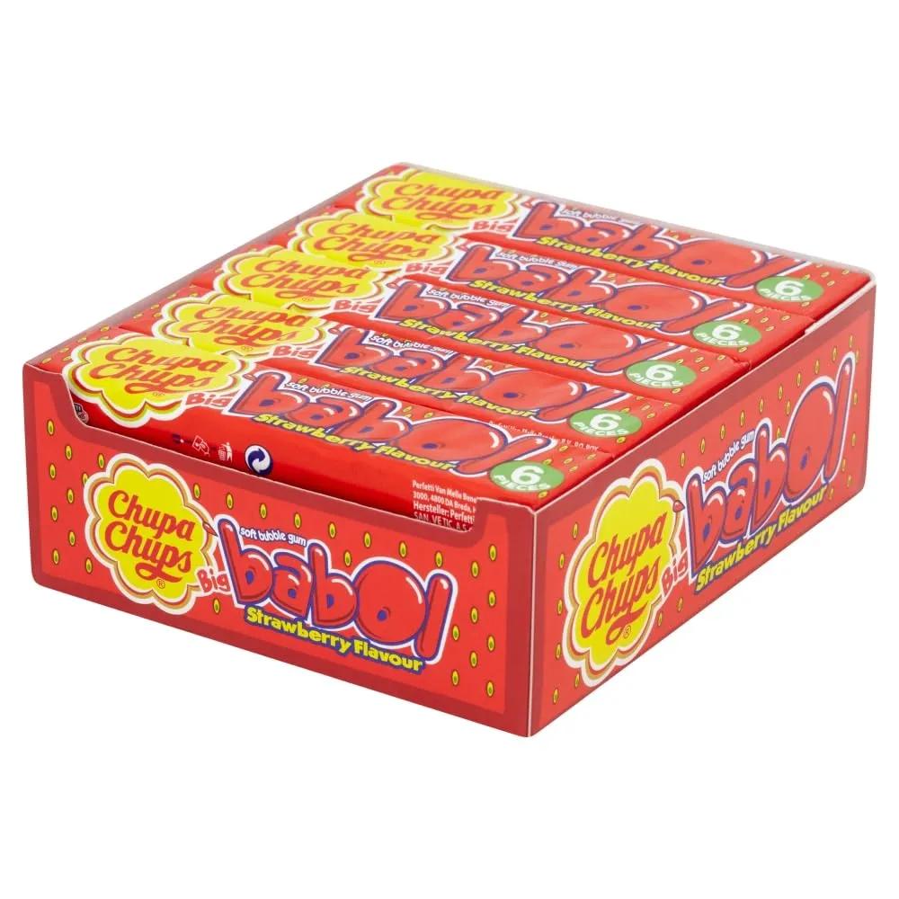 Chupa Chups Big Babol Gum 5S Orange