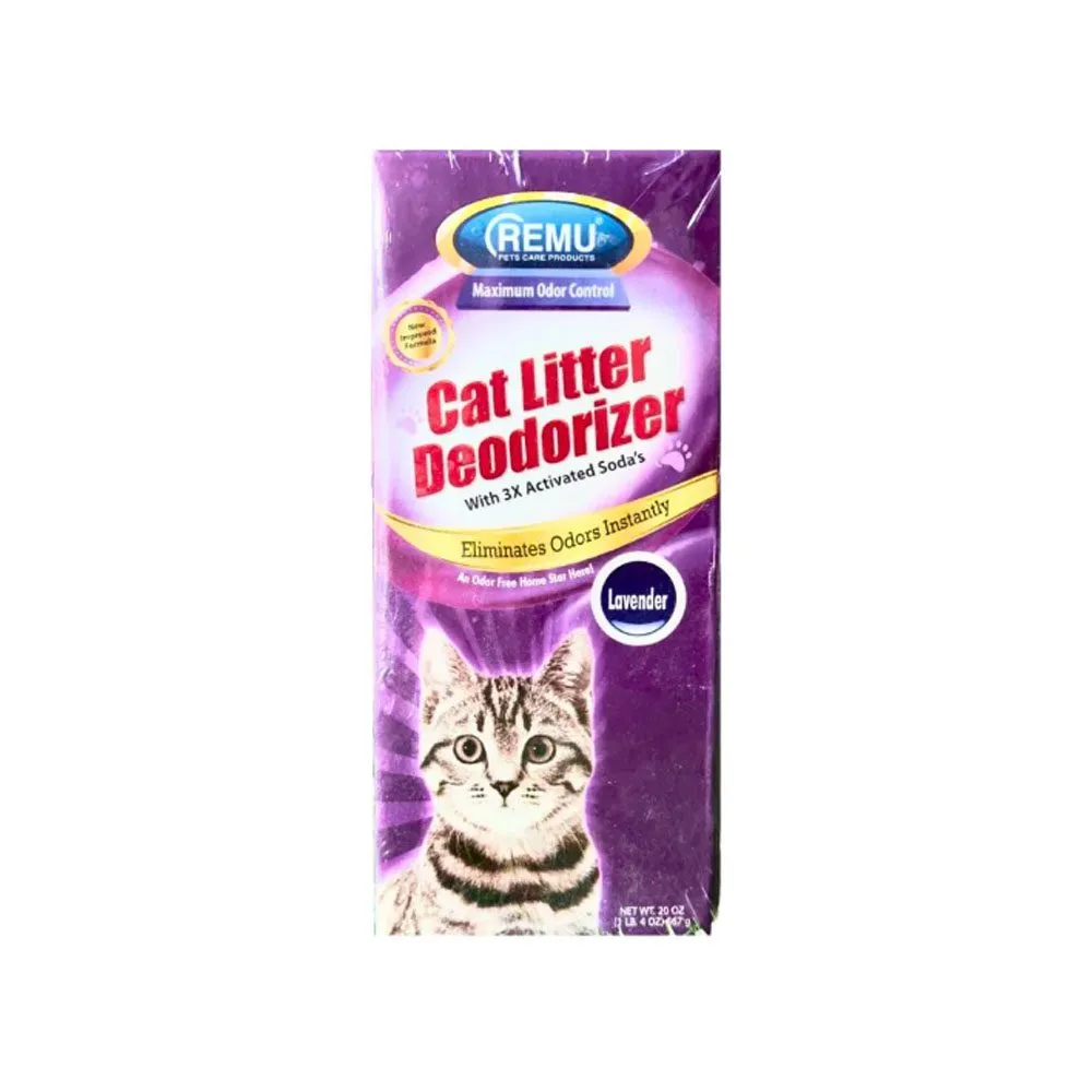 Remu Pet Litter Deodorizer Lavender 567G