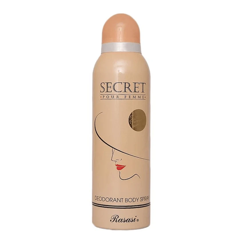 Rasasi Deodorant Body Spray Secret 200ML
