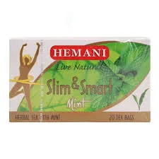 Hemani Green Tea Bags Slim Mint 20P