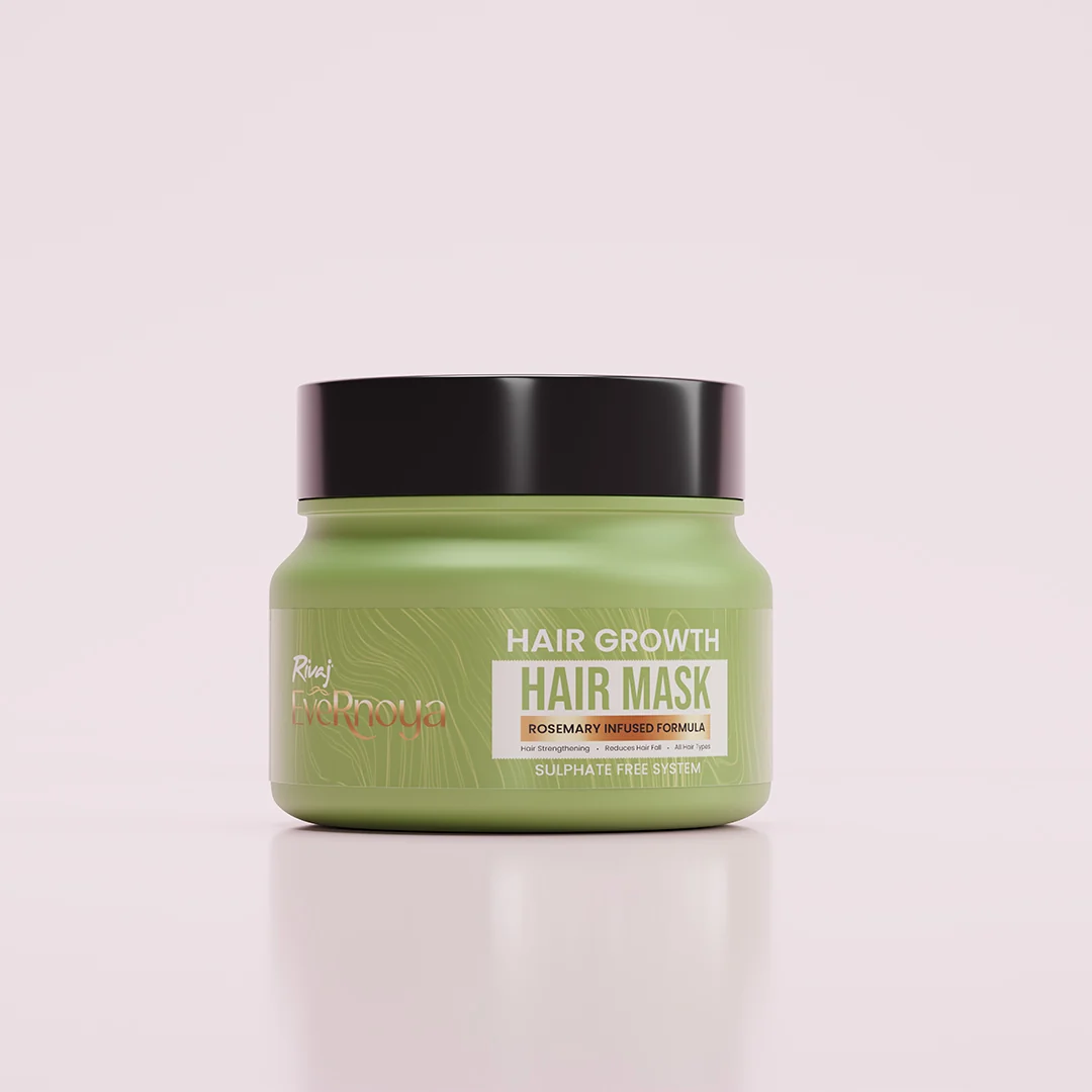 Rivaj Evernoya Hair Mask Hair Growth Rosemarry Infused Sulphate Free 320G