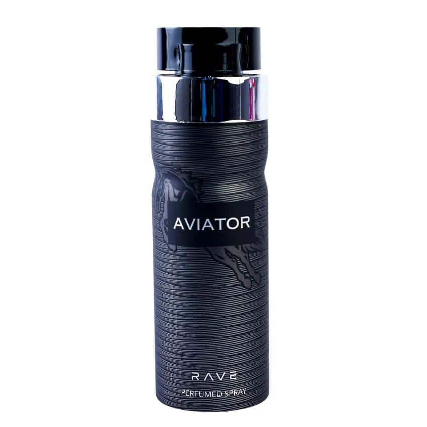 Rave Perfumed Deodorant Body Spray Aviator 200ML
