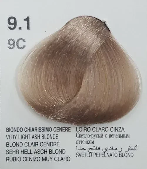 Dikson Dropcolor Tube 9.1 Very Light Ash Blonde 100ML