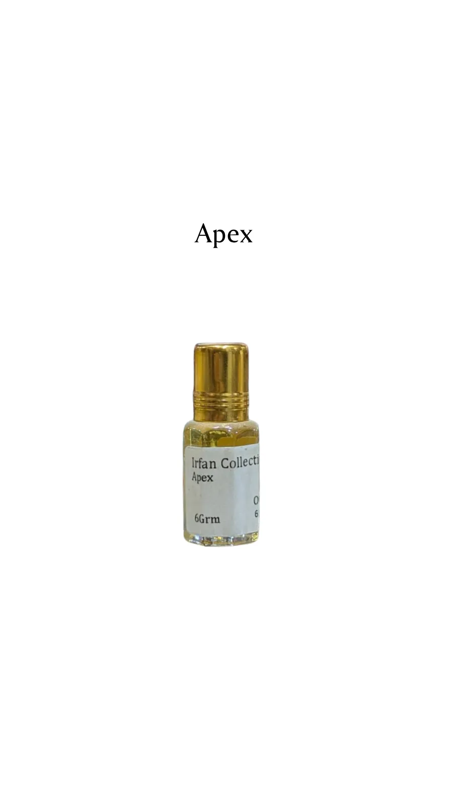 Concentrated Perfume Oil Attar Apex French Roja Dove Only-F 6ML