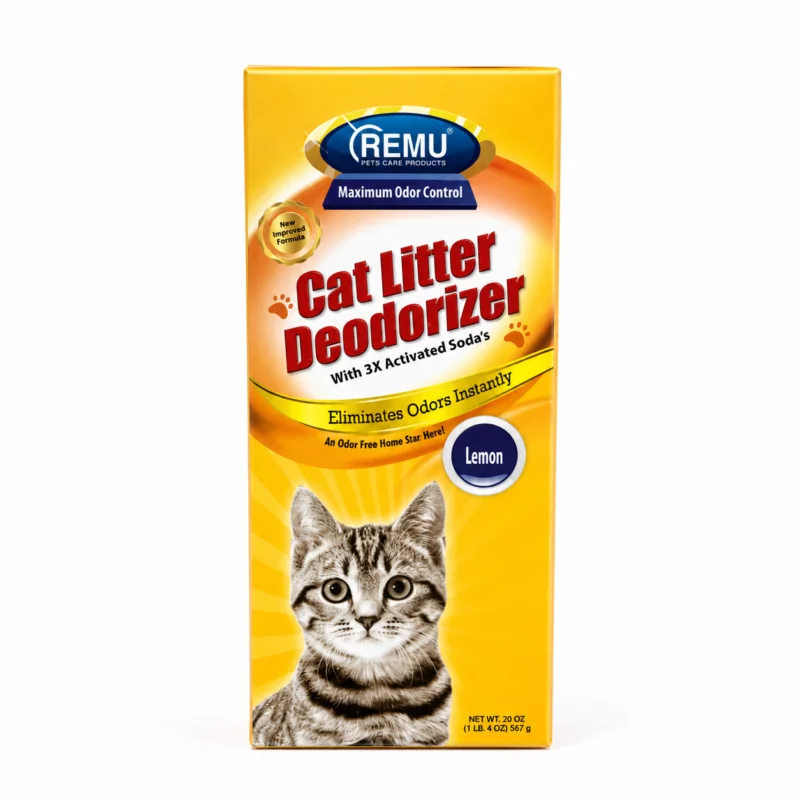 Remu Pet Litter Deodorizer Lemon 567G
