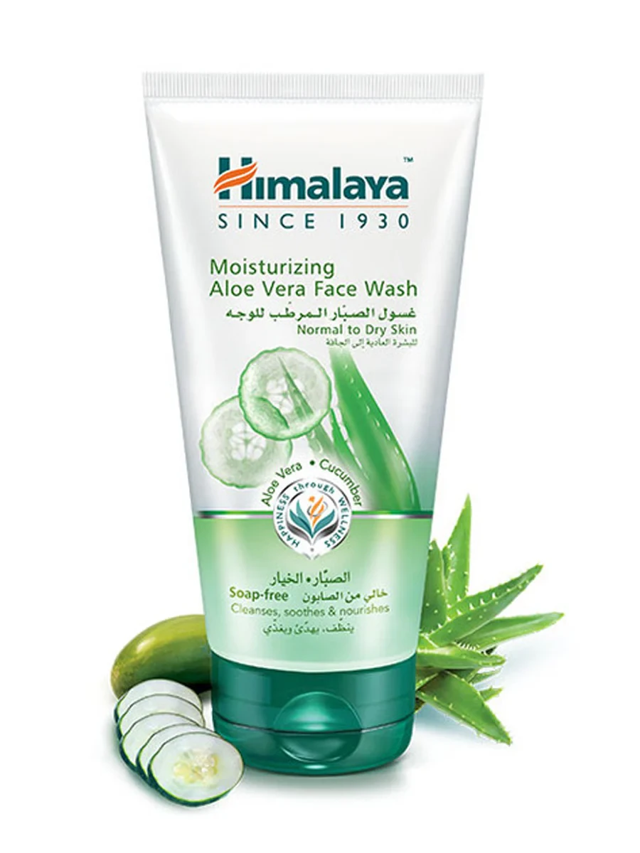 Himalaya Face Wash Aloevera Cucumber 100ML