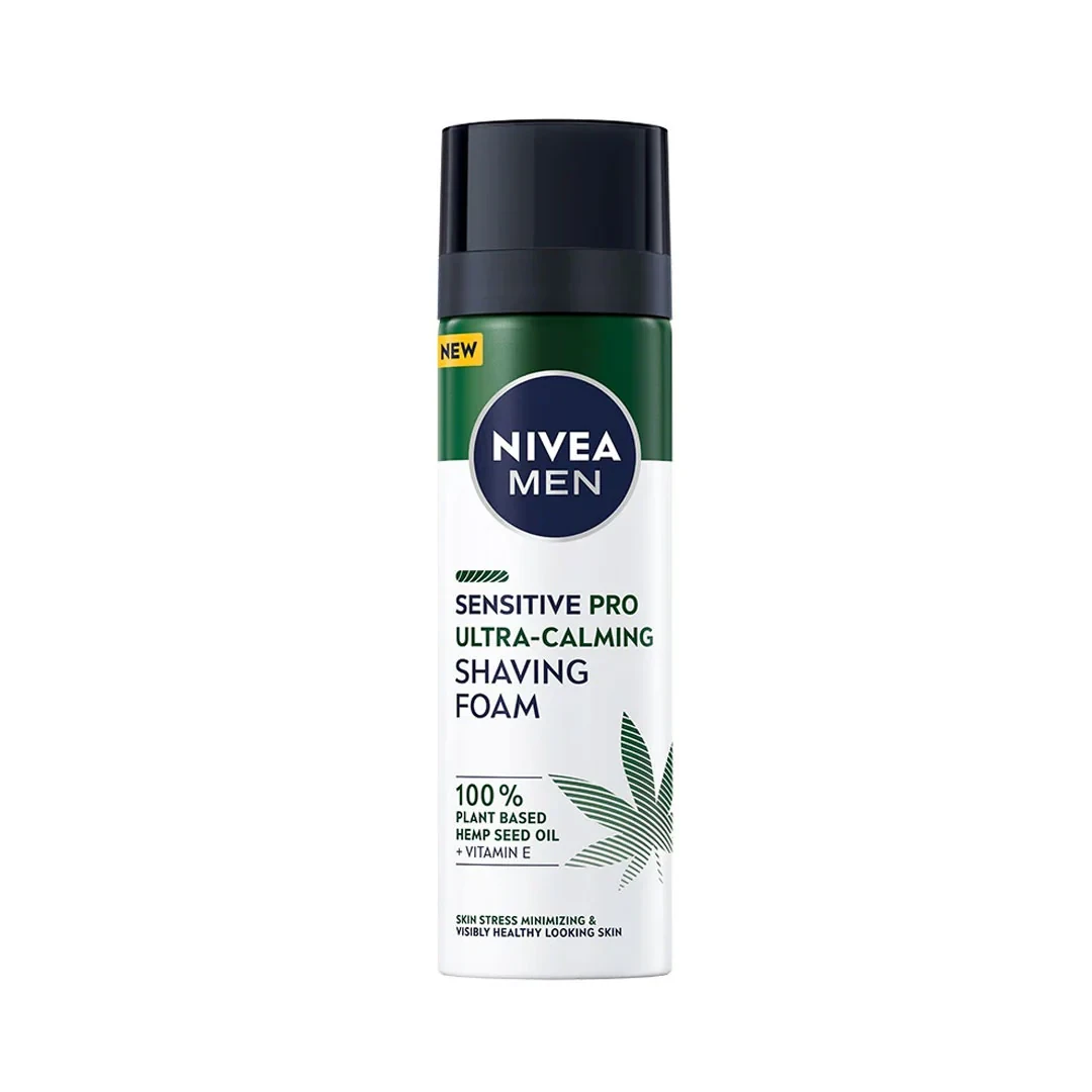 Nivea Shaving Foam White Sensitive Pro 200ML