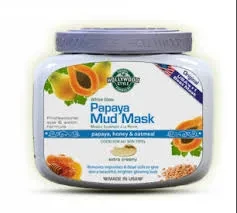 Hollywood Style Facial Jar Papaya Mud Mask 283G