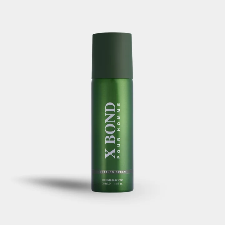 Louis Oliver Deodorant Body Spray X Bond Bottled Green 200ML