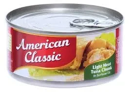American Fresh Tuna Chunks 185G