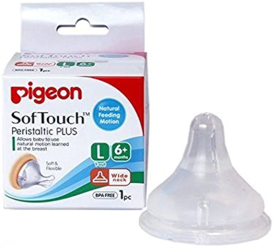 Pigeon Nipple 6+Months Large 1Pc