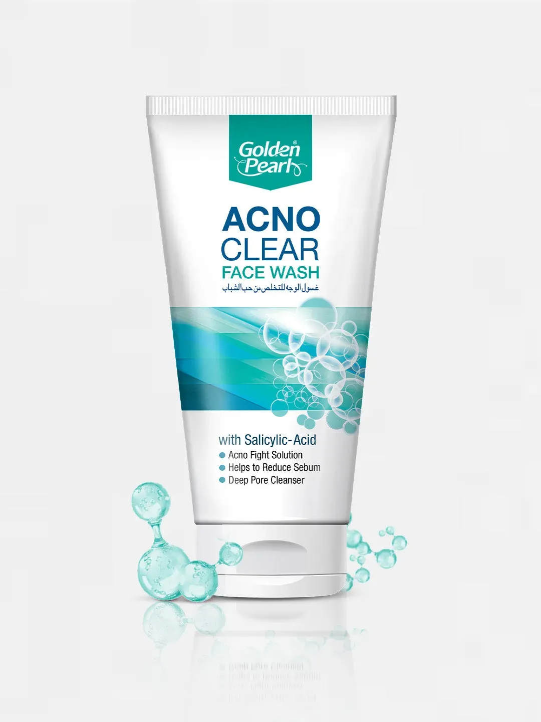 Golden Pearl Face Wash Pk Acno Clear Salicylic-Acid 150Ml