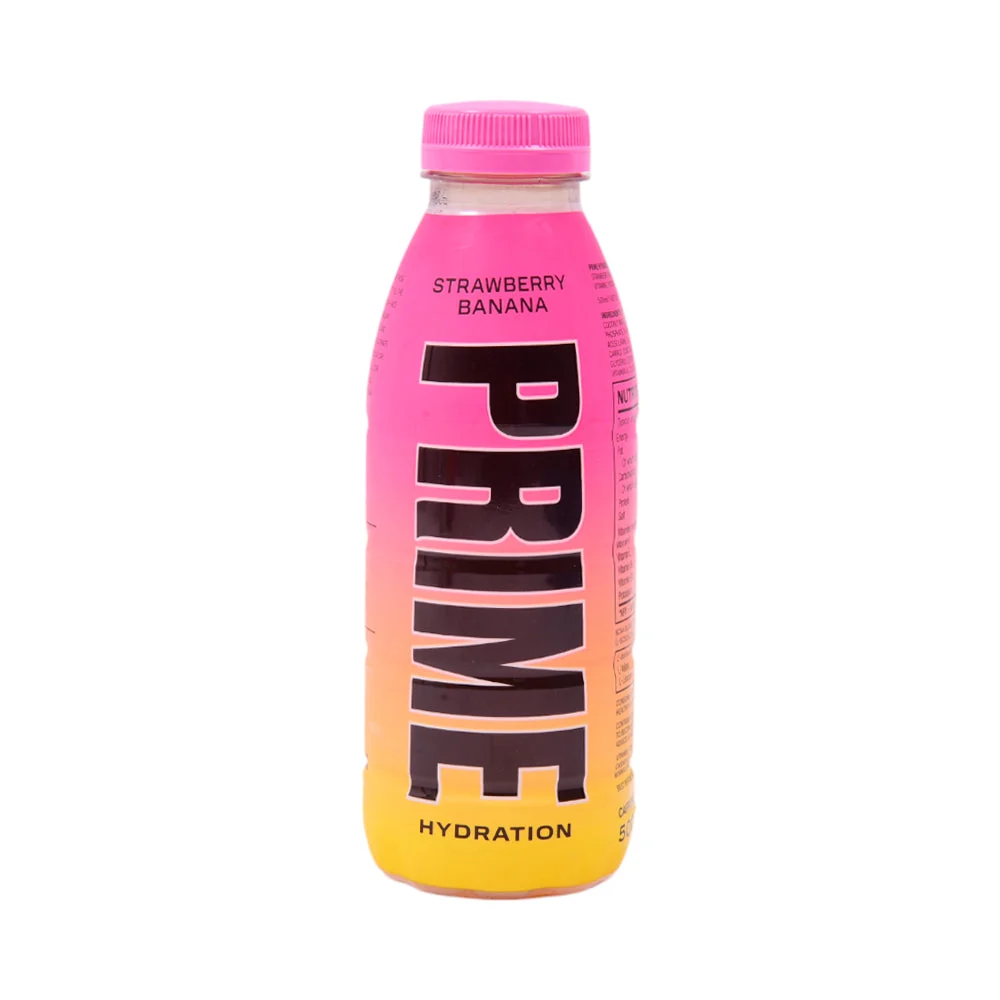 Prime Hydration Drink Strawberry Banana 500ML