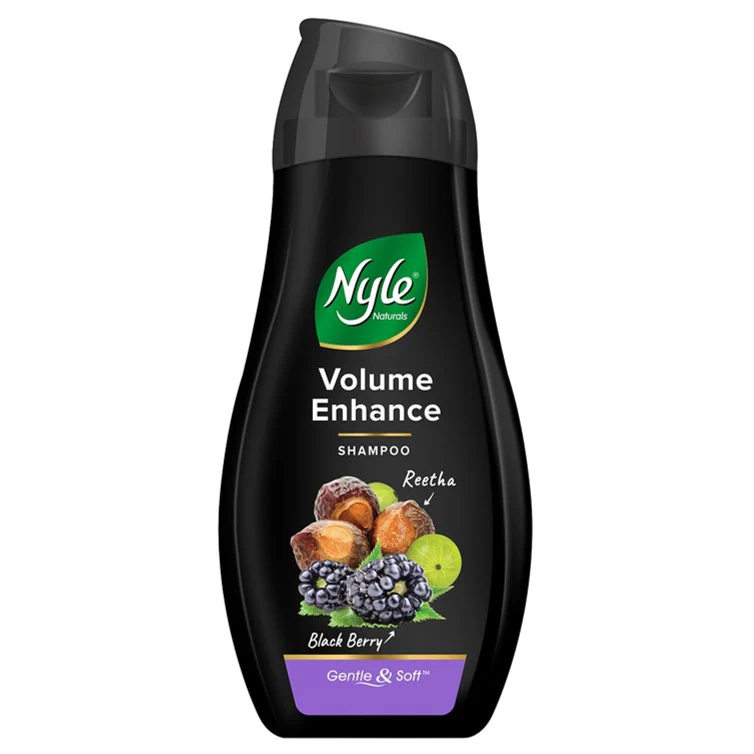 Nyle Shampoo Volume Enhance Reetha Black Berry 180ML