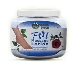 Hollywood Style Facial Jar Foot Massage Lotion 283G