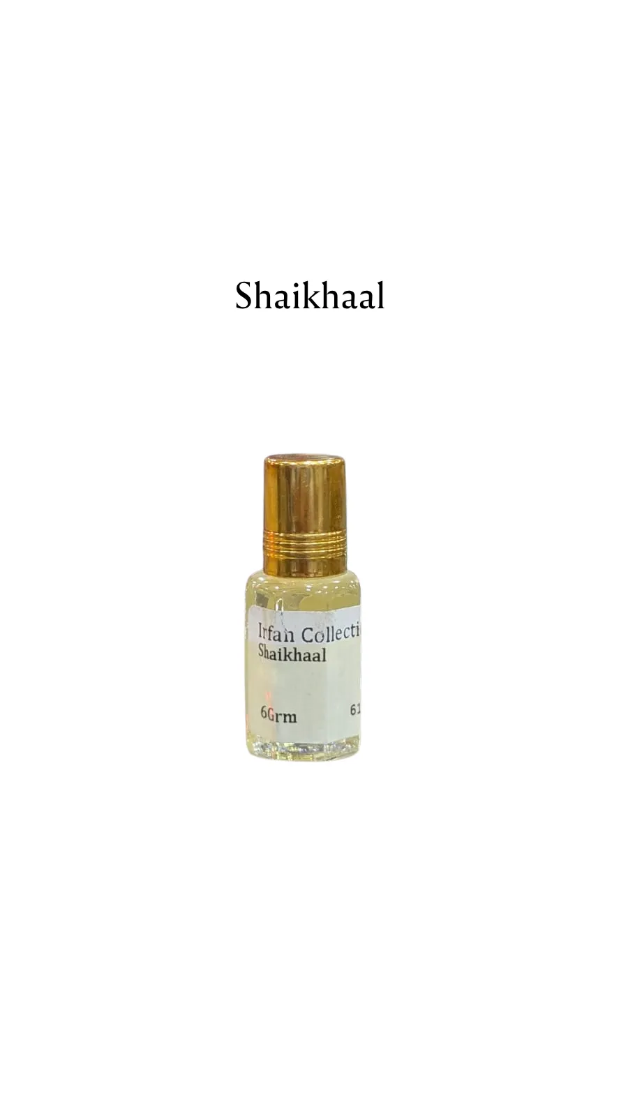 Concentrated Perfume Oil Attar Shaikhaal Oriental Arabic-F Expressions 6ML