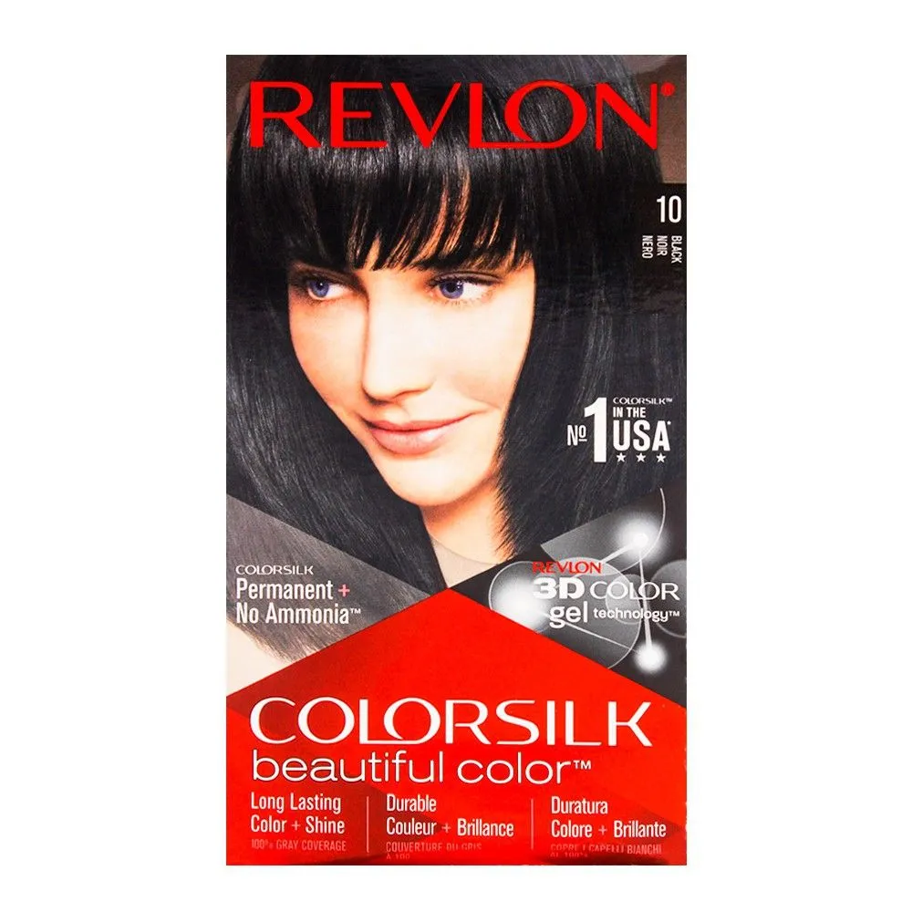 Revlon Hair Color Shampoo Sachet 10 Black