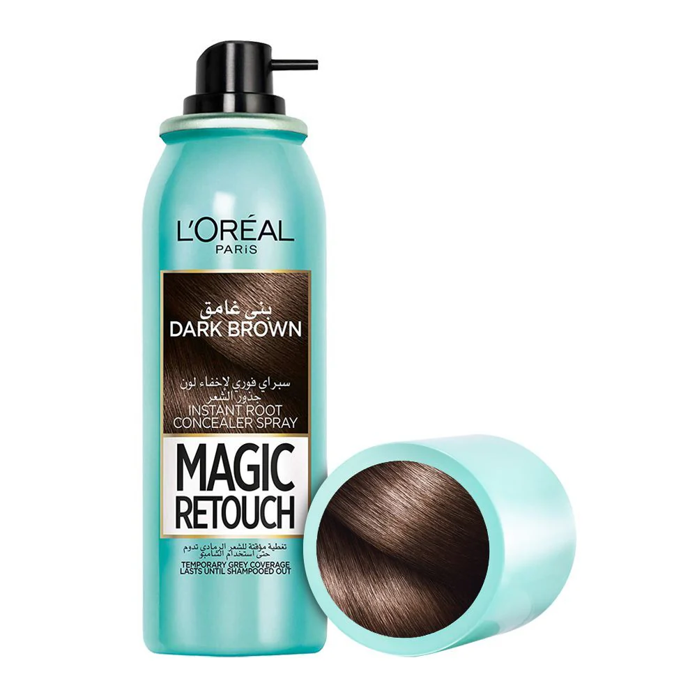Loreal Hair Color Spray Magic Retouch Dark Brown 75ML