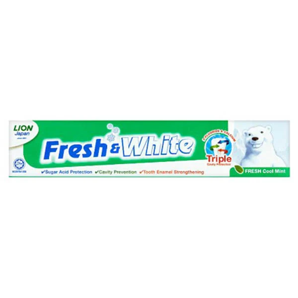 Fresh And White Tooth Paste Fresh Cool Mint 160G