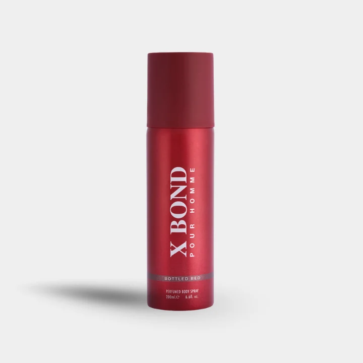 Louis Oliver Deodorant Body Spray X Bond Bottled Red 200ML