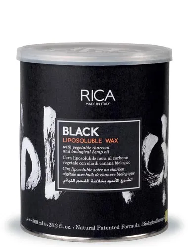 Rica Wax Black Charcoal 800ML