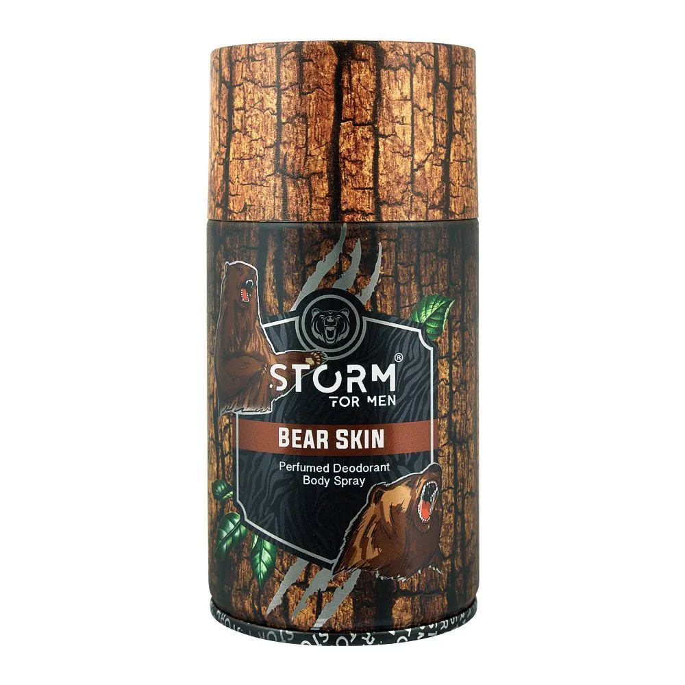 Storm Deodorant Body Spray Men Bear Skin 250ML