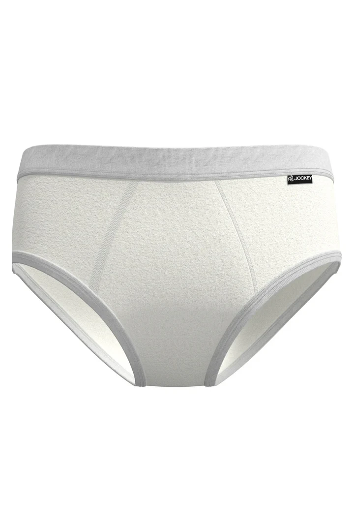 Jockey Wedgefly Brief XL 40-42 White