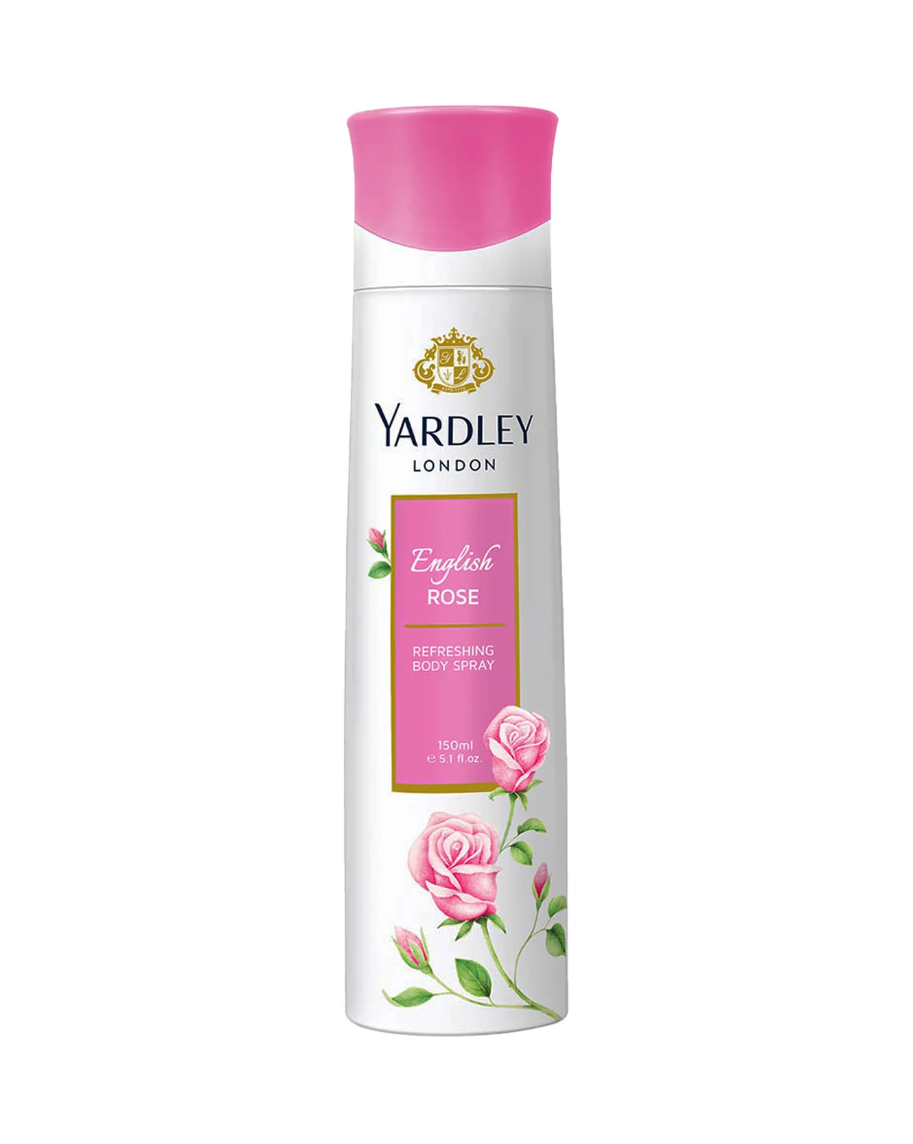 Yardely Deodorant Body Spray English Rose 150ML