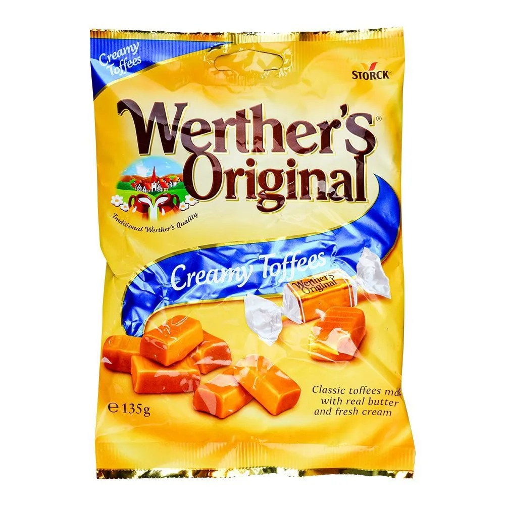 Storck Werthers Original Toffees Creamy 135G