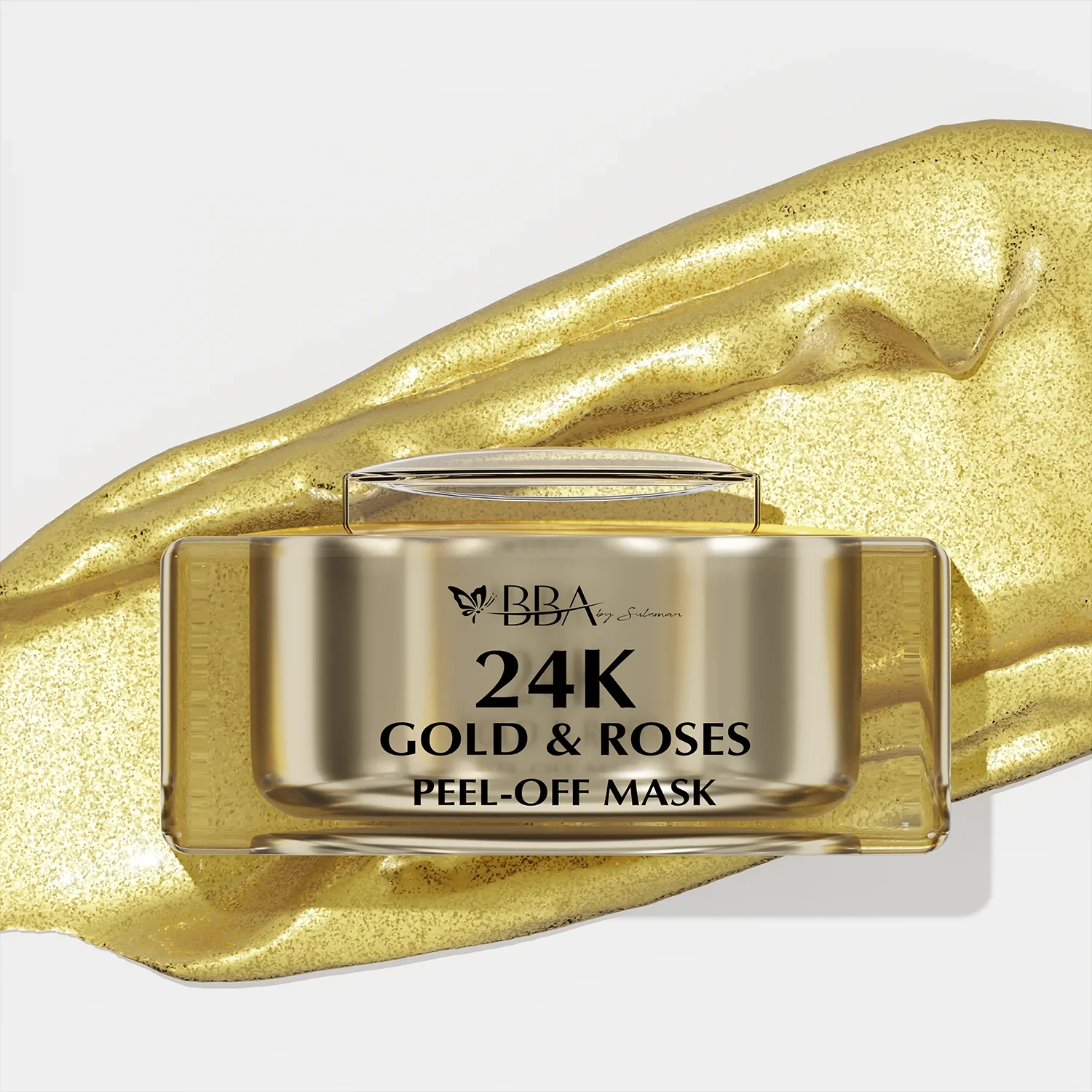 BBA By Suleman Peel-Off Mask 24K Gold 50G
