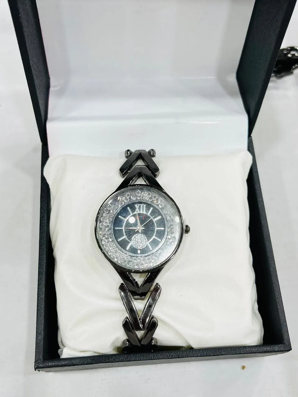 Ladies Watch Chain Multi Design With Artfical Diamonds