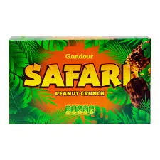 Gandour Chocolate Safari Peanut Crunch 34G