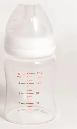 Yoamaman Baby Feeder Glass Bottle French Fashion 150ML