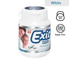Exit Gum Bottle Turkiye White 50G