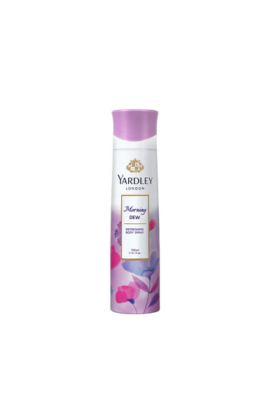Yardley Deodorant Body Spray Men Morning Dew 150ML
