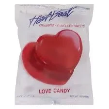 Heart Beat Candy Strawberry 150G