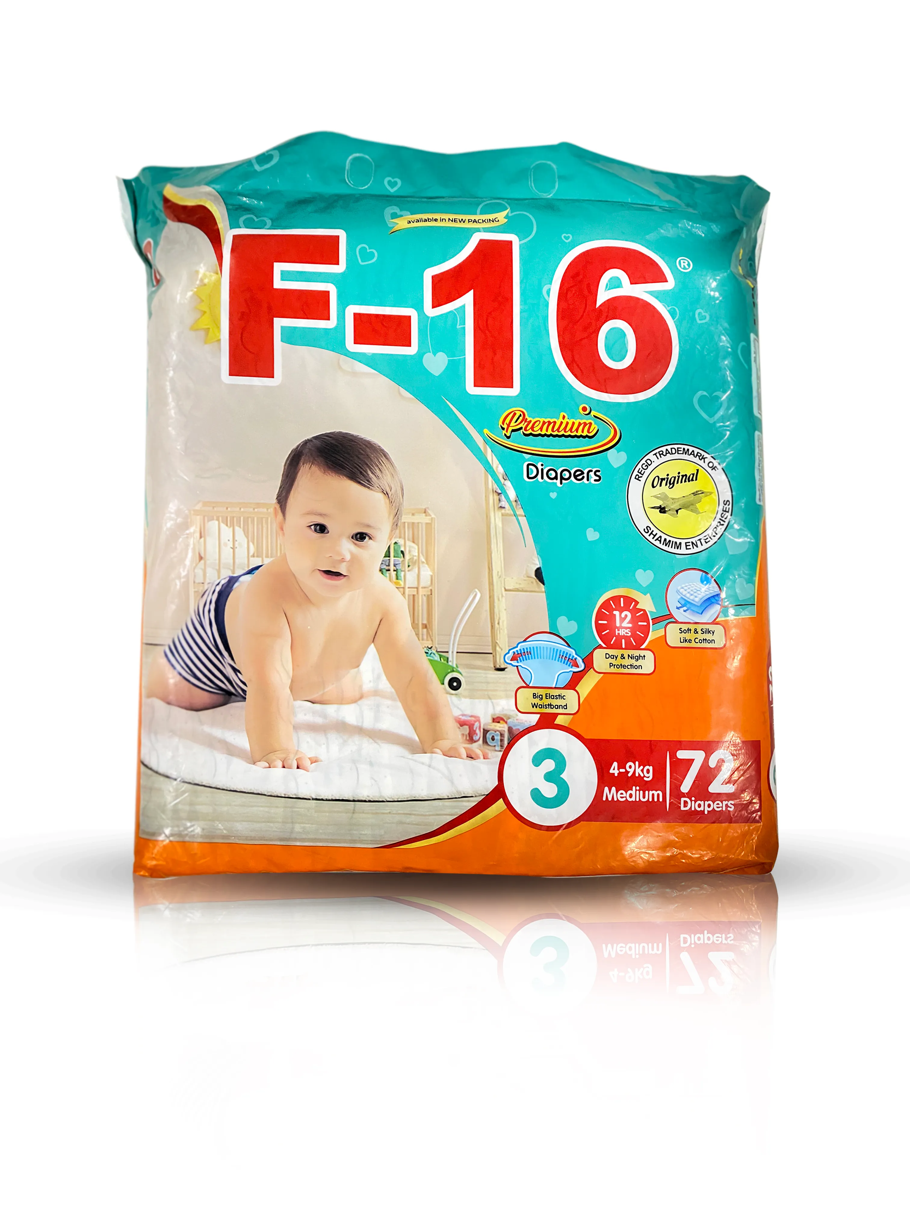 F16 Baby Diapers M 3 72 P