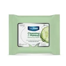 Deepfresh Wipes Facial Green 25Pcs