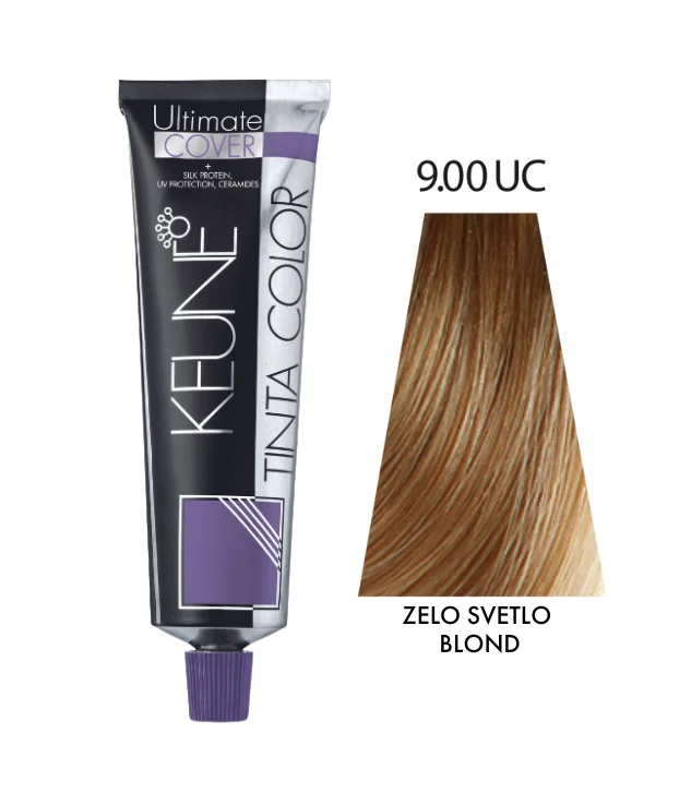Keune Color Tinta Hair color 9.00UC Zelo Svetlo Blond