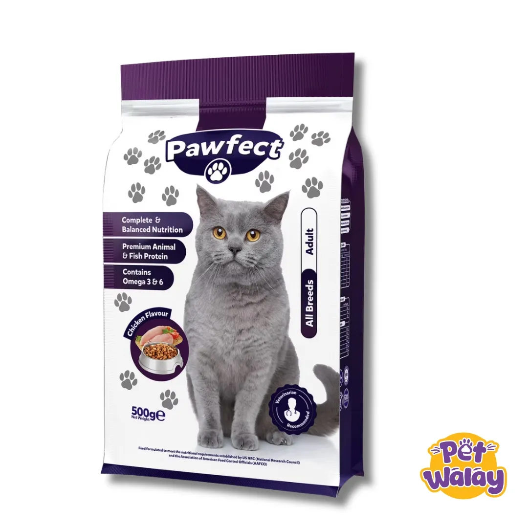 Pawfect Cat Food Adult 500G