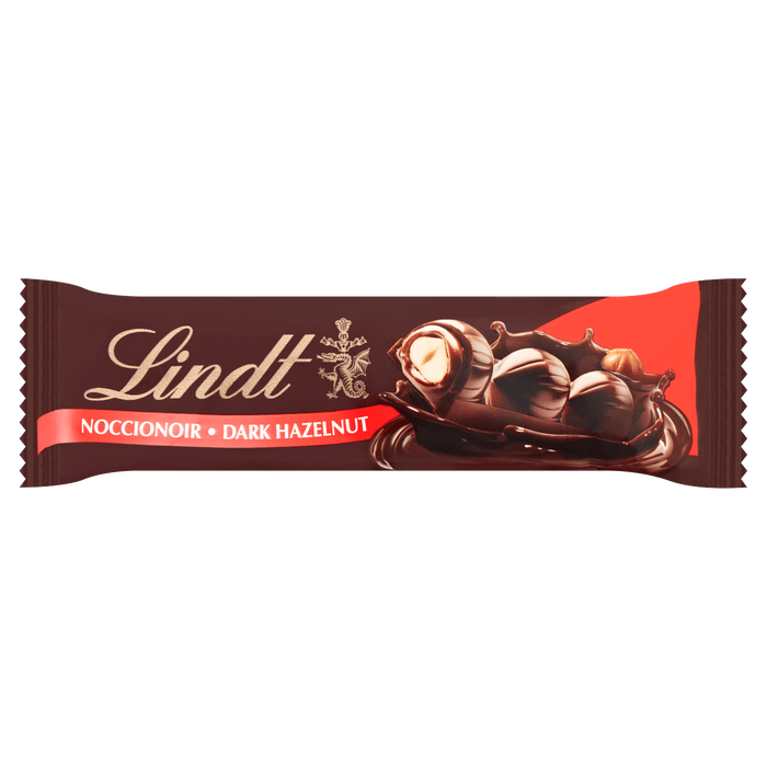 Lindt Noccionoir Dark Chocolate Hazelnut Treat Bar 35G